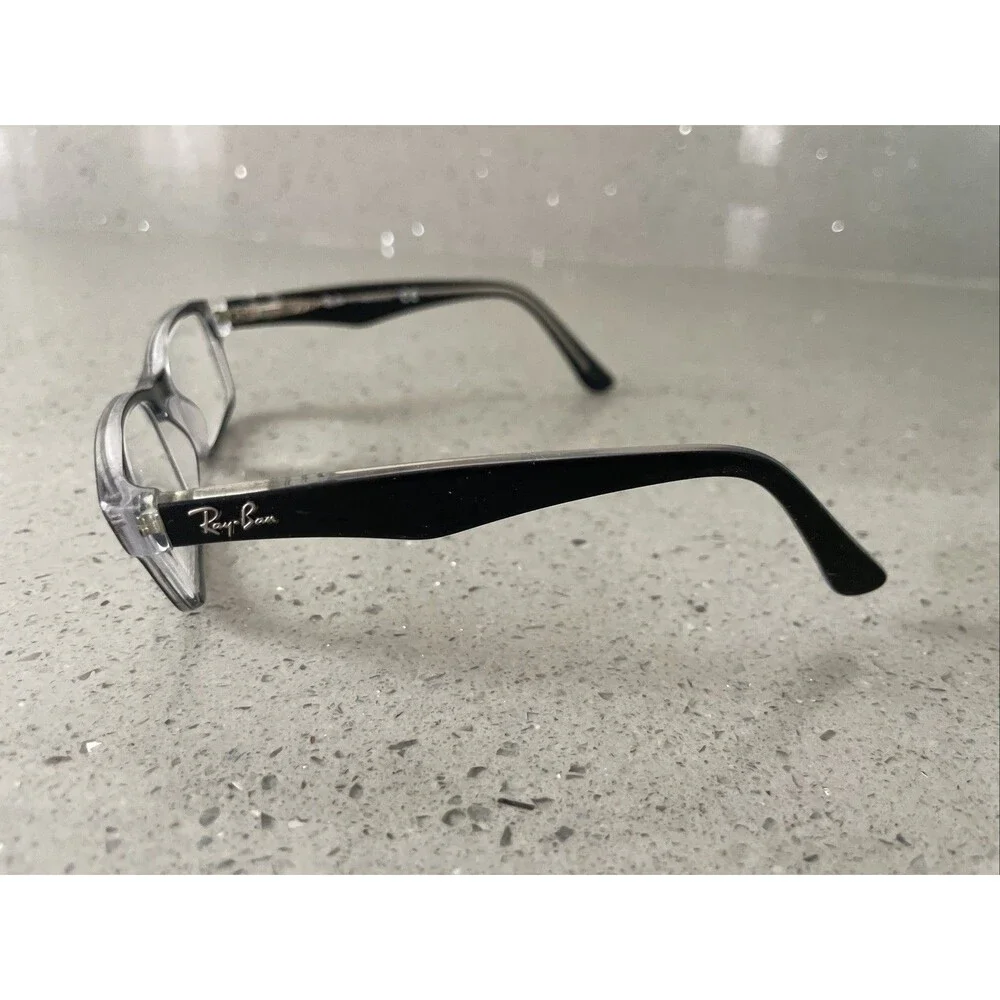 Ray-Ban RB 1530 3529 46-16-125 Black Crystal Full Rim Eyeglasses Frames ONLY